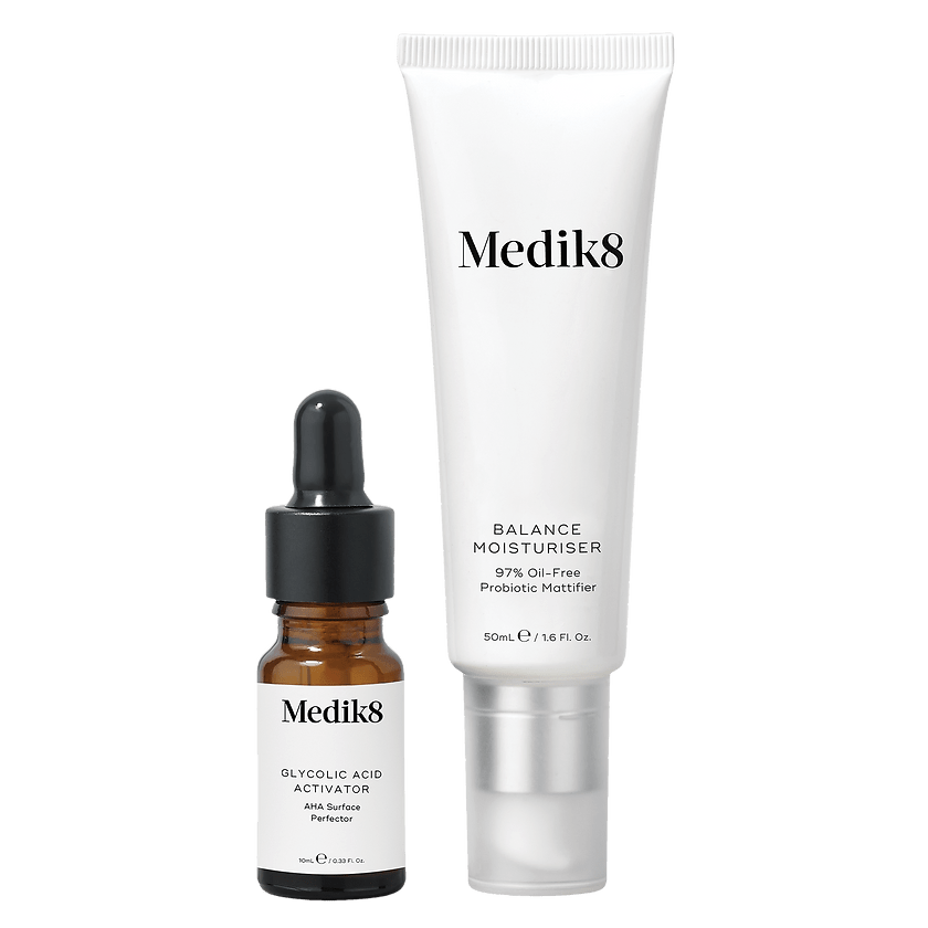 Medik8 Balance Moisturiser + Glycolic Acid Activator